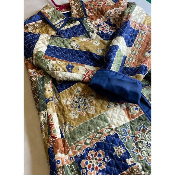 Alfred Dunner Jacket 100% Silk Roll Sleeve - Picture 2 of 4